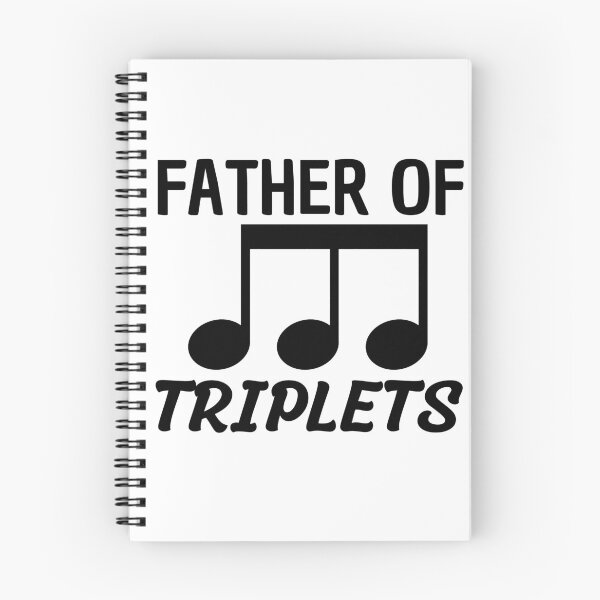 Item preview, Father of Triplets Funny Music designed and sold by Printshac.