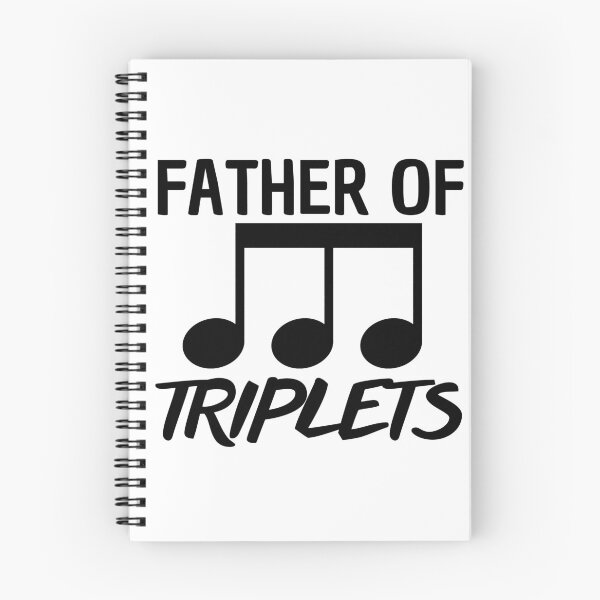 Item preview, Father of Triplets Funny Music designed and sold by Printshac.