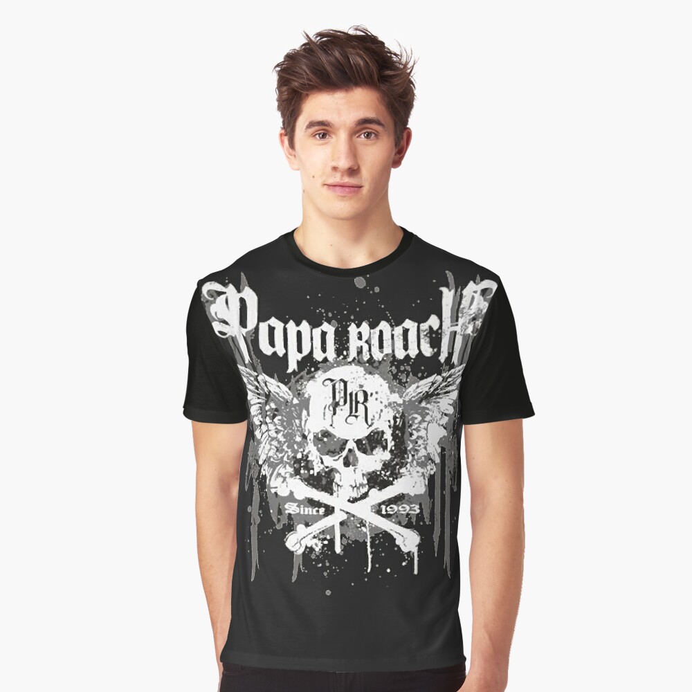 Vintage Papa Roach Concert T-Shirt Black XL Topic  Concert tshirts, Harley  davidson t shirts, Weird shirts