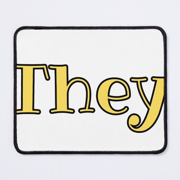 Item preview, They is the gender designed and sold by Colorful Misfits.