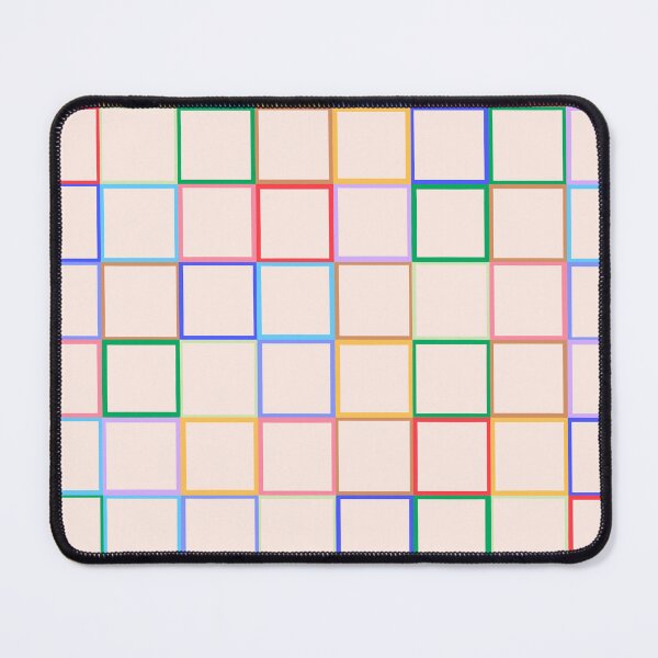 Item preview, 70s retro squared pattern designed and sold by Thalia Roman.