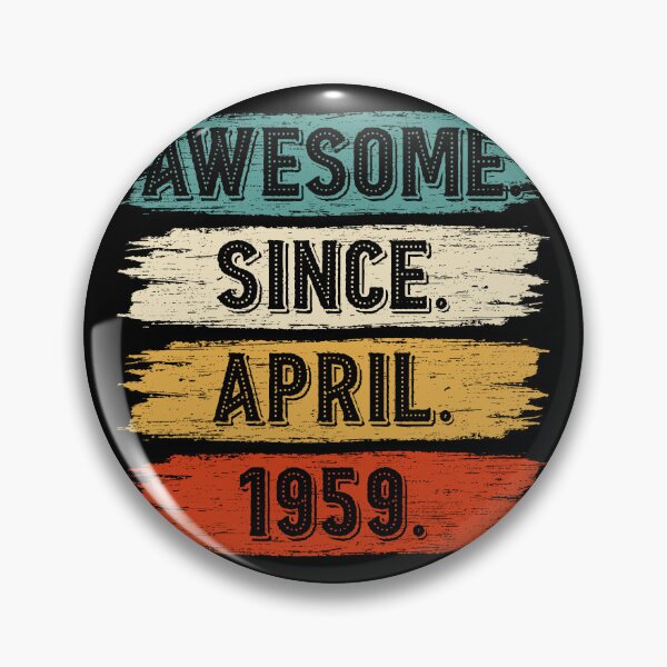 Item preview, 63 Years Old Gifts Awesome Since April 1959 63rd Birthday designed and sold by MoHaCo.