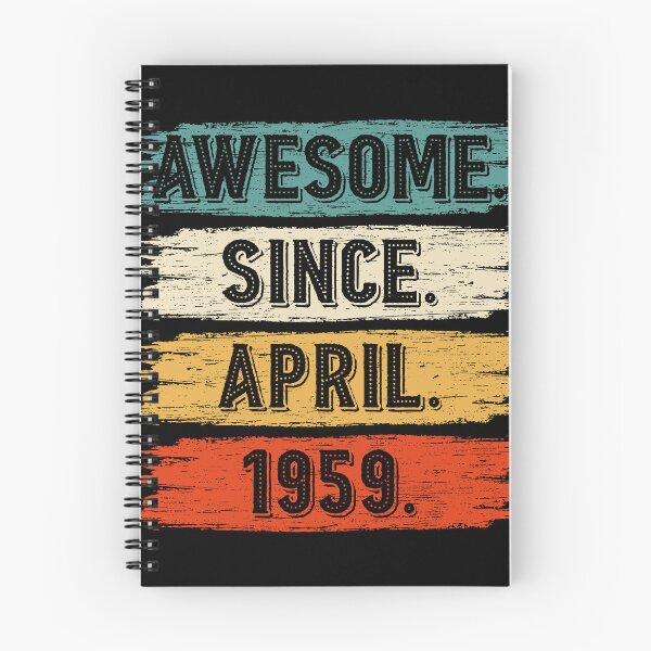 Item preview, 63 Years Old Gifts Awesome Since April 1959 63rd Birthday designed and sold by MoHaCo.