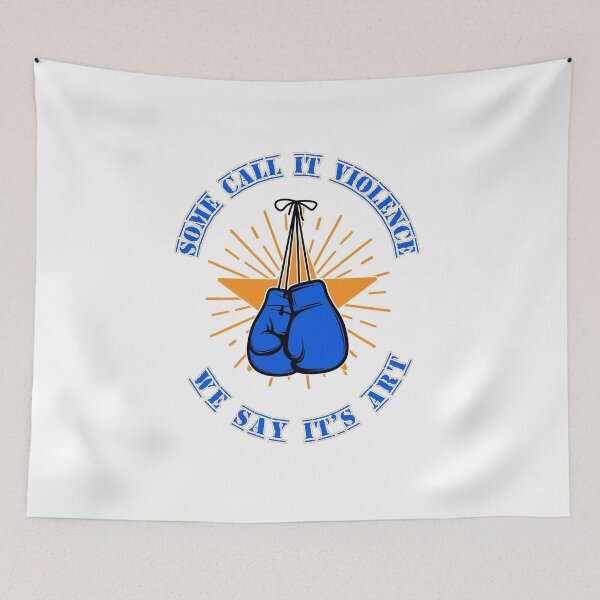 Item preview, Some call it violence we say it's art ,boxing tshirt ,funny ,box lover designed and sold by illustramanshop.