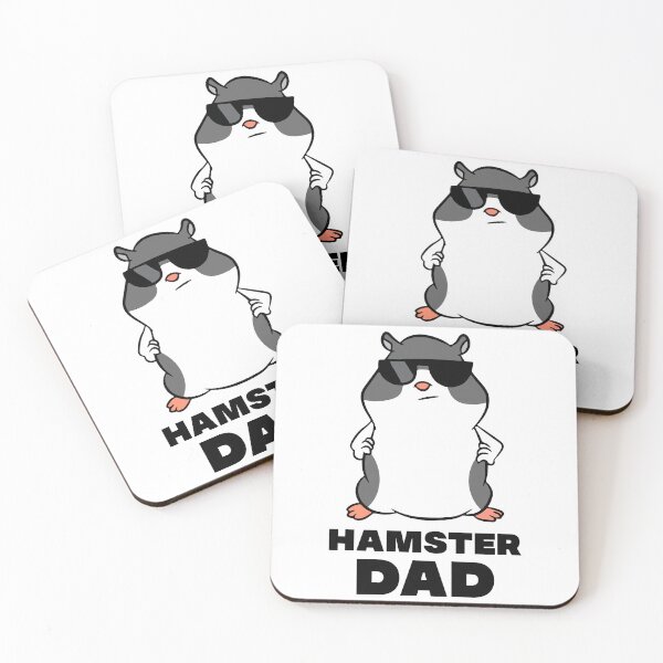 Item preview, Cool Grey Hamster Dad designed and sold by FerrenSmall.