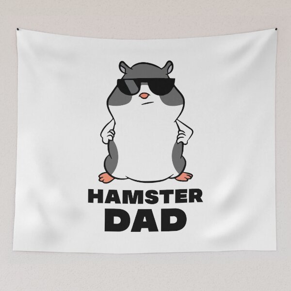 Item preview, Cool Grey Hamster Dad designed and sold by FerrenSmall.