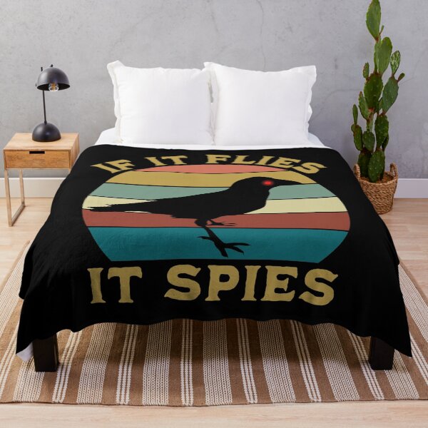 Item preview, If It Flies It Spies designed and sold by Beezi Graphix.