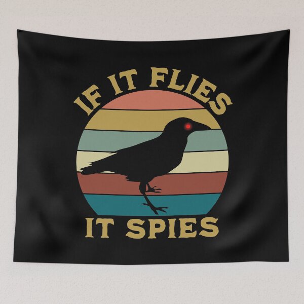 Item preview, If It Flies It Spies designed and sold by Beezi Graphix.