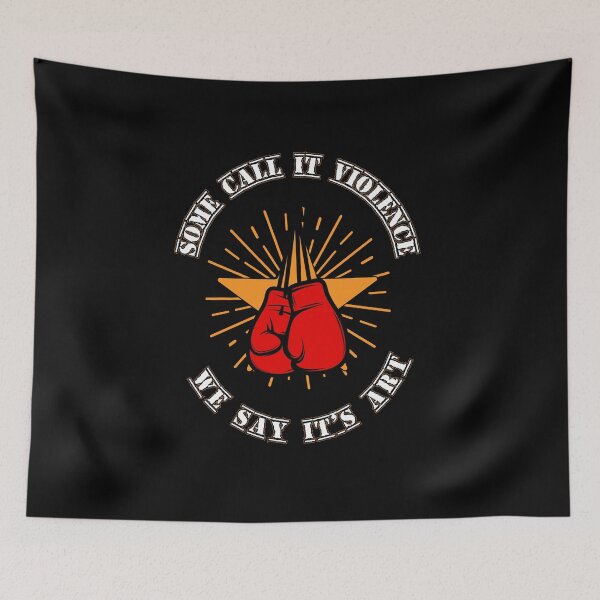 Item preview, Some call it violence we say it's art ,boxing tshirt ,funny ,box lover designed and sold by illustramanshop.