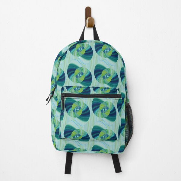 Item preview, Green and blue swirly, twirly pattern designed and sold by mbuz90.