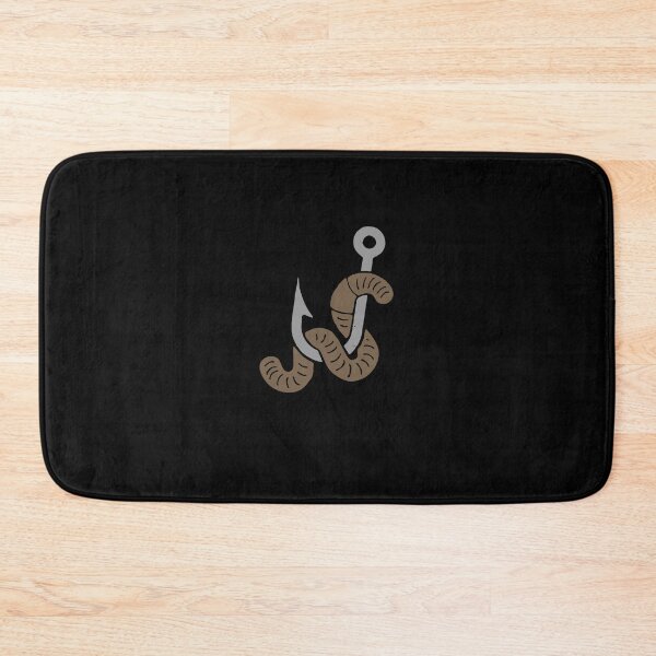 Item preview, A Worm On Fishing Hooks designed and sold by BeanxMax.