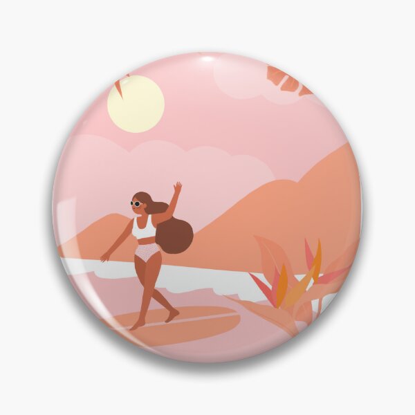 Item preview, Vacation Surf Girl designed and sold by NoelNimmad.