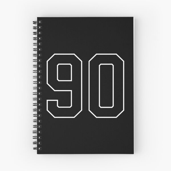 Item preview, Black Number 90 lucky sports jersey ninety designed and sold by HeavyStyle.