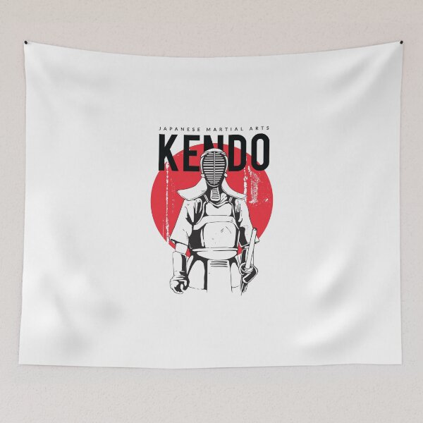 Item preview, Kendo Japanese Martial Arts Samurai Warrior designed and sold by BakaOutfit.
