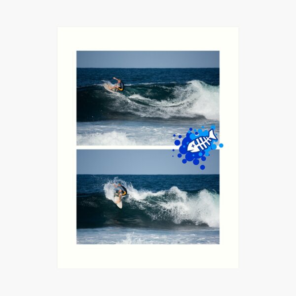 Frontside Snap Art Print