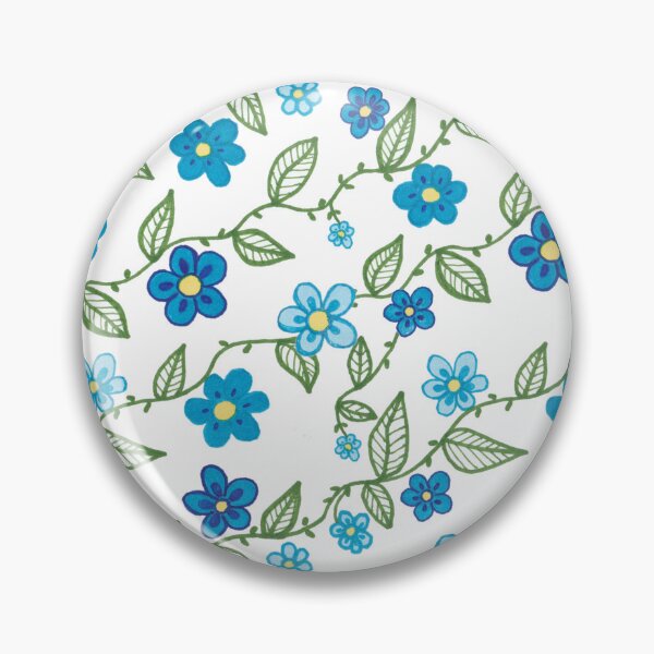 Item preview, Shades of Blue Flower Design - Summer 2020 designed and sold by ckylin.