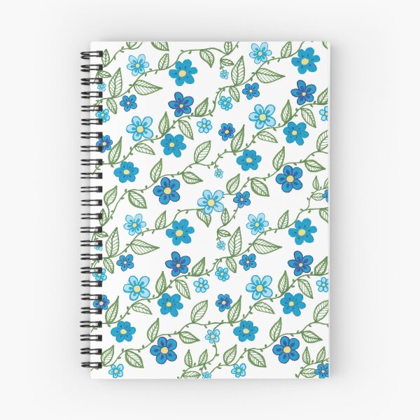 Item preview, Shades of Blue Flower Design - Summer 2020 designed and sold by ckylin.
