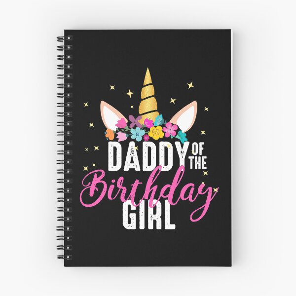 Item preview, Daddy Of The Birthday Girl Father Gift Unicorn Birthday designed and sold by PameGraha.