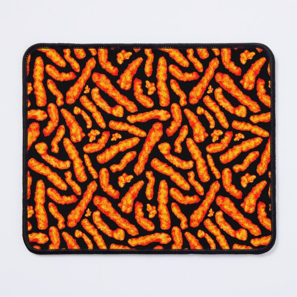 Item preview, Cheese Puff Pattern - Black designed and sold by Kelly  Gilleran.