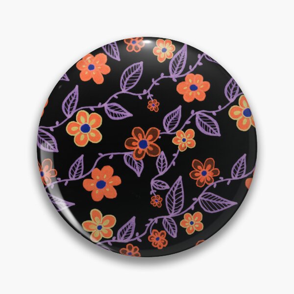 Item preview, Contrasting Flower Design - Blooming Night Pattern designed and sold by ckylin.