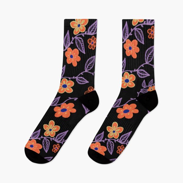 Item preview, Contrasting Flower Design - Blooming Night Pattern designed and sold by ckylin.