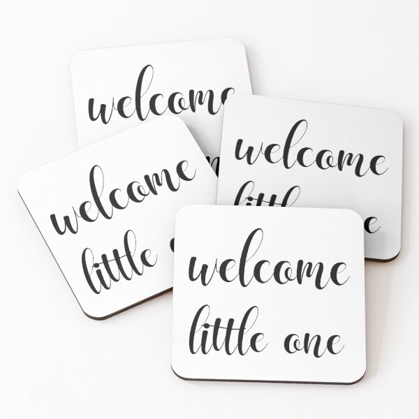 Item preview, Welcome Little One Baby shower pregnancy announcement events design  designed and sold by ZenDesigner.