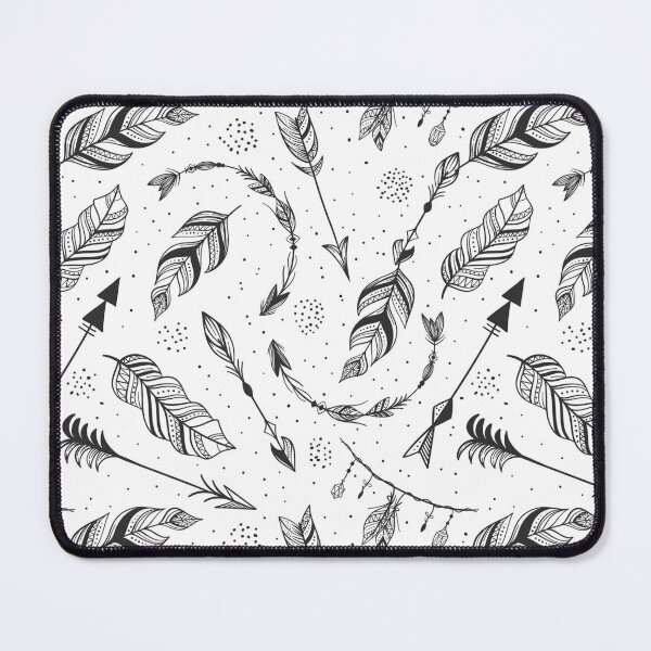 Item preview, Black and white feathers designed and sold by OtterFactory.