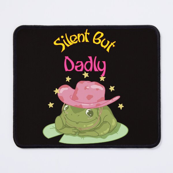 Item preview, Silent But Dadly toad cute groovy designed and sold by Mood Coffee art.