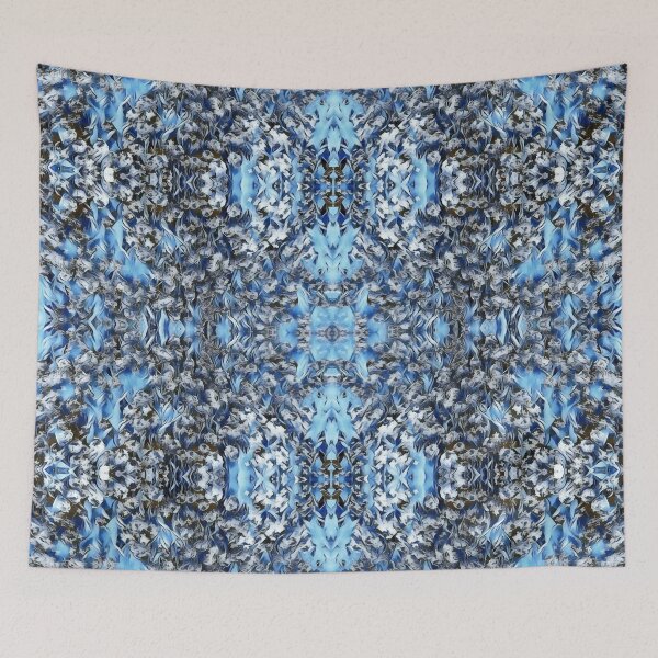 Item preview, Blue Lilac Gul Pattern designed and sold by SunshineWalker.
