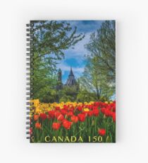 Tulip Festival des Tulipes 2 Spiral Notebook