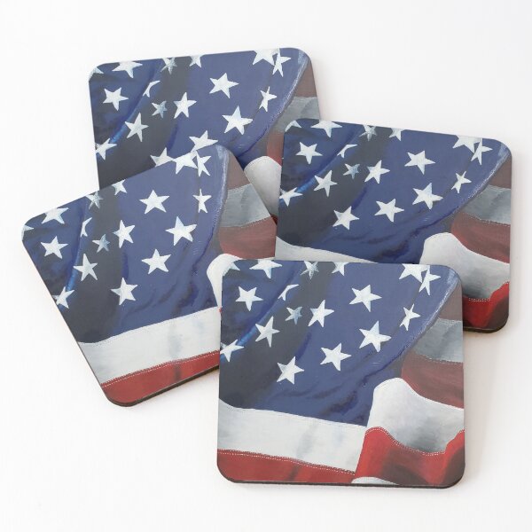 Item preview, American Flag Painting designed and sold by ClearCaidance.