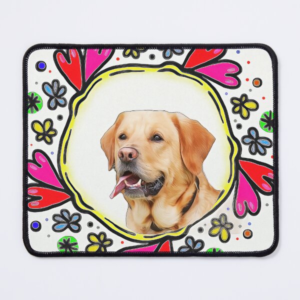 Item preview, Cute Labrador Dog with Heart  designed and sold by formylovelydog.