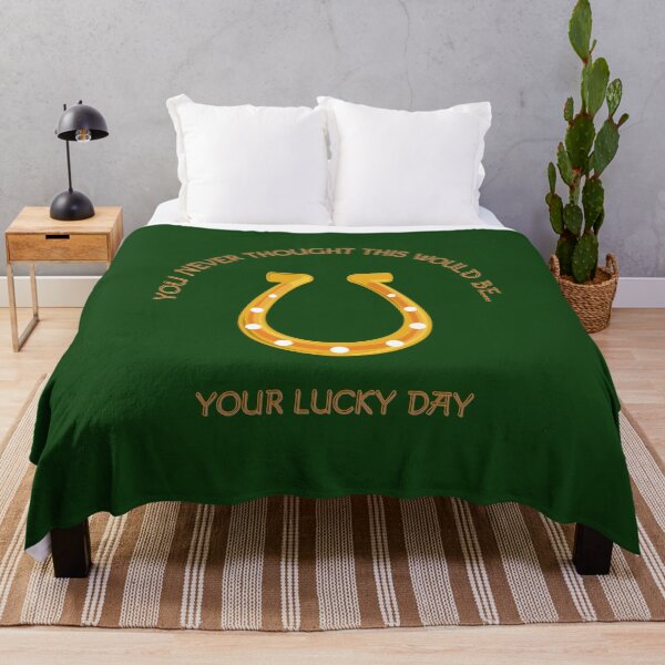 Item preview, You Never Thought This Would Be Your Lucky Day Horseshoe designed and sold by PapitosPlace.