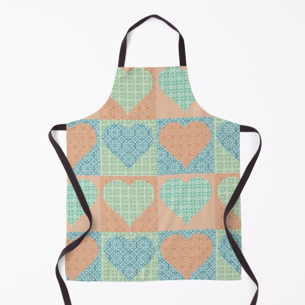 Item preview, Valentines on Squares Vintage Patchwork designed and sold by Anna Lemos.