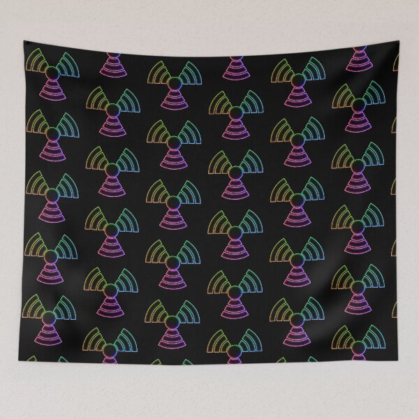 Item preview, Rainbow AltNuclear Symbol designed and sold by Gilberticus.