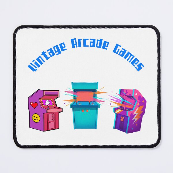 Vista previa del artículo con la obra «Juegos de arcade antiguos», diseñado y vendido por MysteryFun.