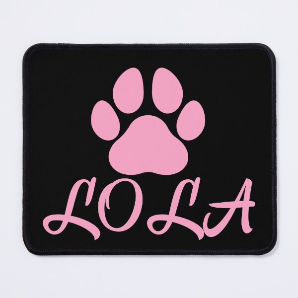 Item preview, Pink Dog Name Lola designed and sold by Foofighter01.