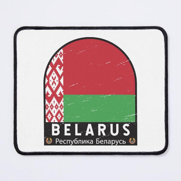 Item preview, Belarus Flag Emblem Distressed Vintage designed and sold by KrisSidDesigns.