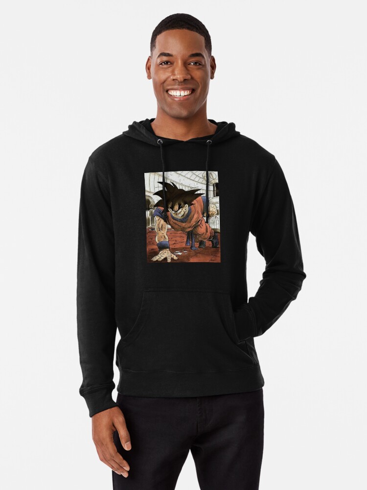 Mens/Unisex Pullover Hoodie Sweater Gift Print Kid Goku Son Anime Saiyan  Kakarot