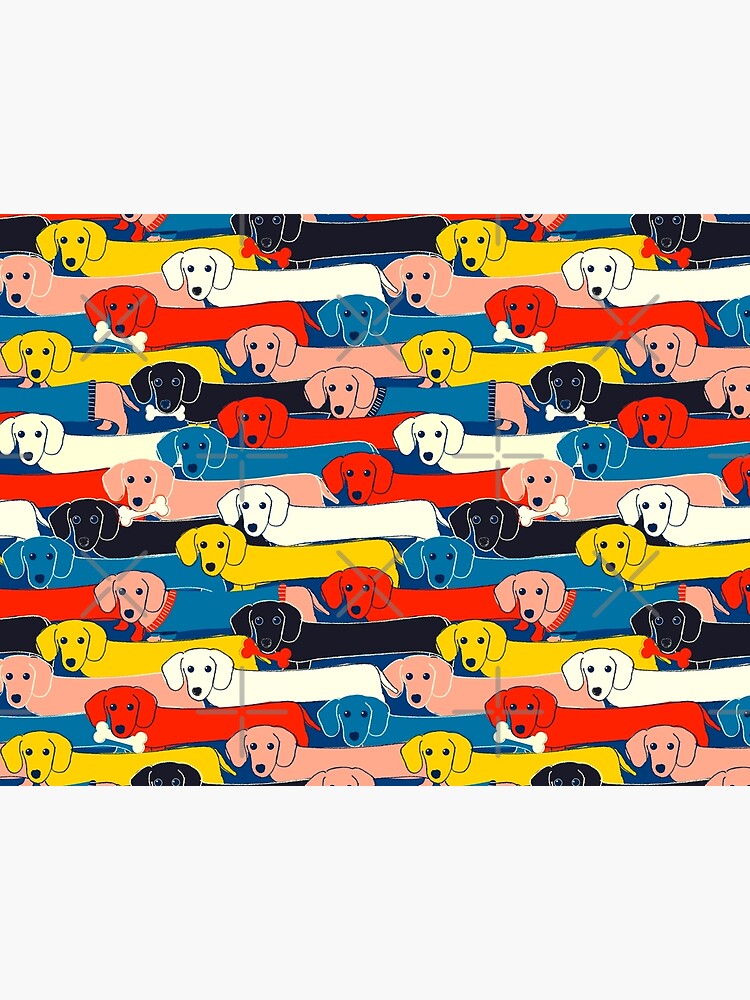 COLORED CUTE DOGS PATTERN 2 by ShowMeMars
