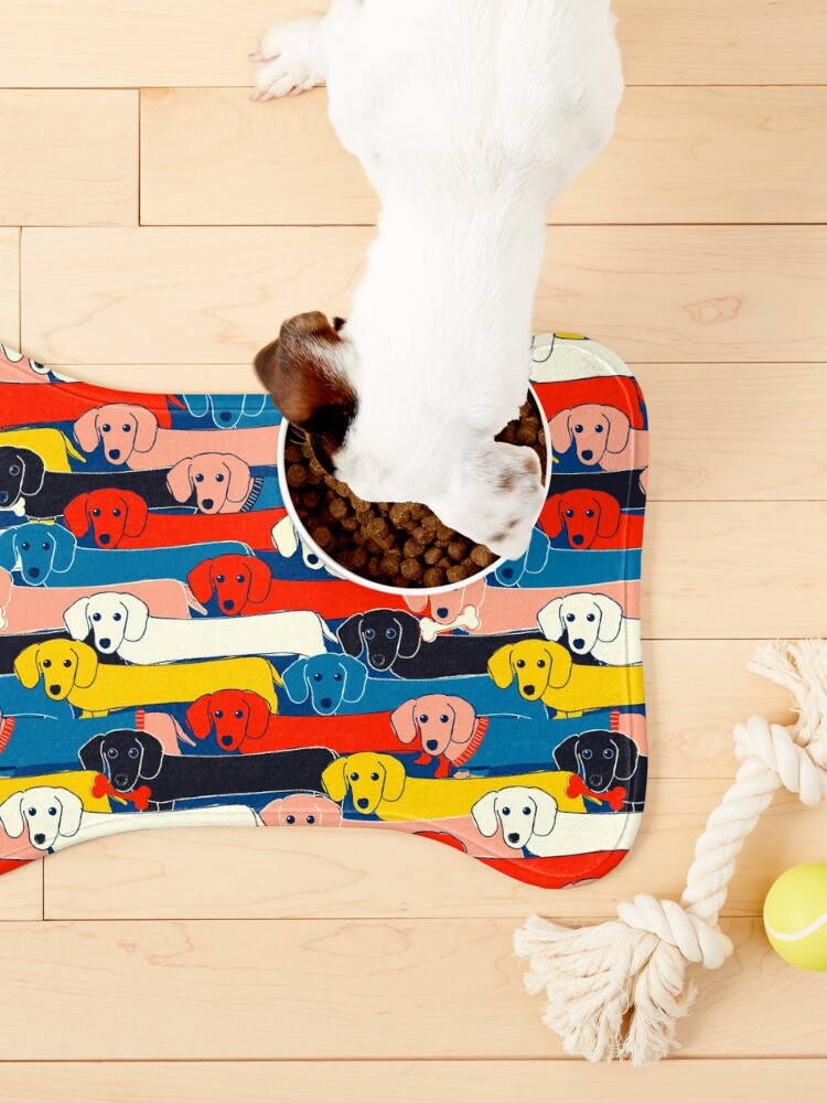 Alternate view of COLORED CUTE DOGS PATTERN 2 Pet Mat