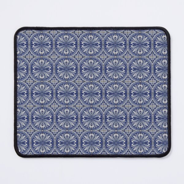 Item preview, Vintage European blue tiles pattern designed and sold by Anna Lemos.
