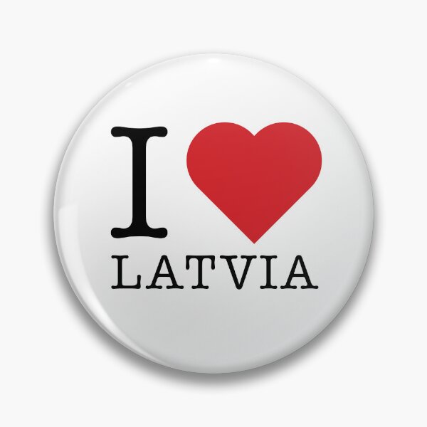 Item preview, I love Latvia designed and sold by HeavyStyle.