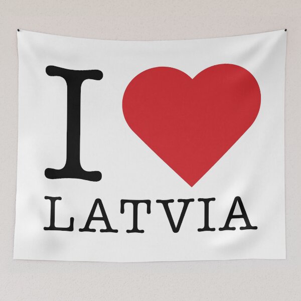 Item preview, I love Latvia designed and sold by HeavyStyle.