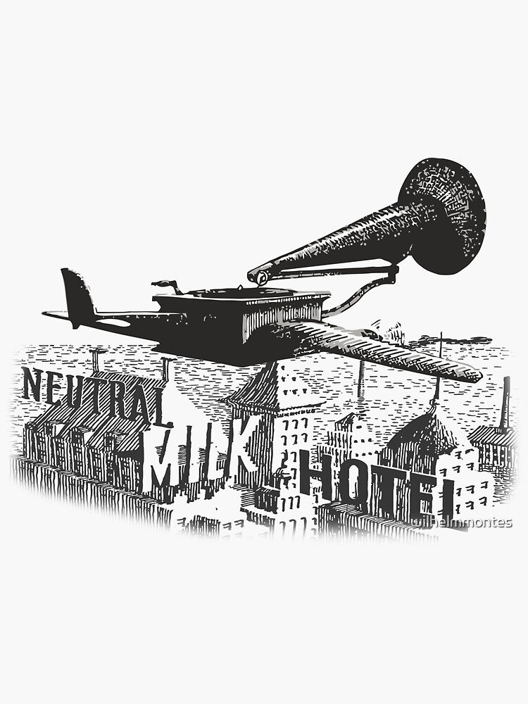 Neutral Milk Hotel - In The Aeroplane Over The Sea Digital Art By Bung - Foto 5