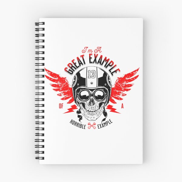 Item preview, Great example of a Horrible Example funny skull  designed and sold by Kashear.