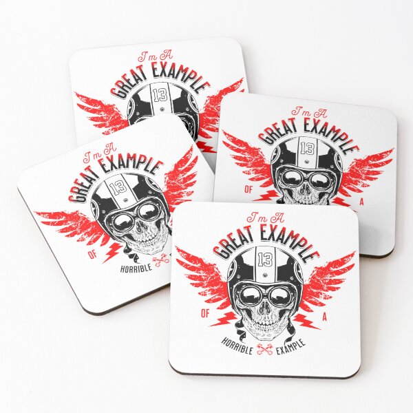 Item preview, Great example of a Horrible Example funny skull  designed and sold by Kashear.
