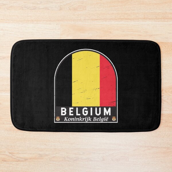 Item preview, Belgium Flag Emblem Distressed Vintage designed and sold by KrisSidDesigns.