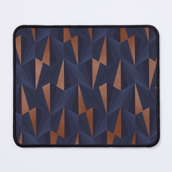 Item preview, Navy & Copper Fractal designed and sold by Blue-Banana.