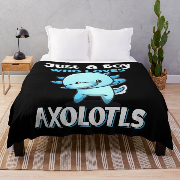 Item preview, Just A Boy Who Loves Axolotls Cute Funny Kawaii Awesome designed and sold by MichealExan.